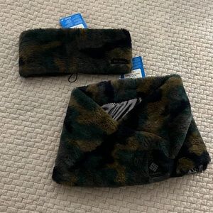 Columbia headband and neck gaiter NWT.